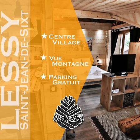 Studio Lessy - Centre Village - Aravistour Saint-Jean-de-Sixt Zewnętrze zdjęcie